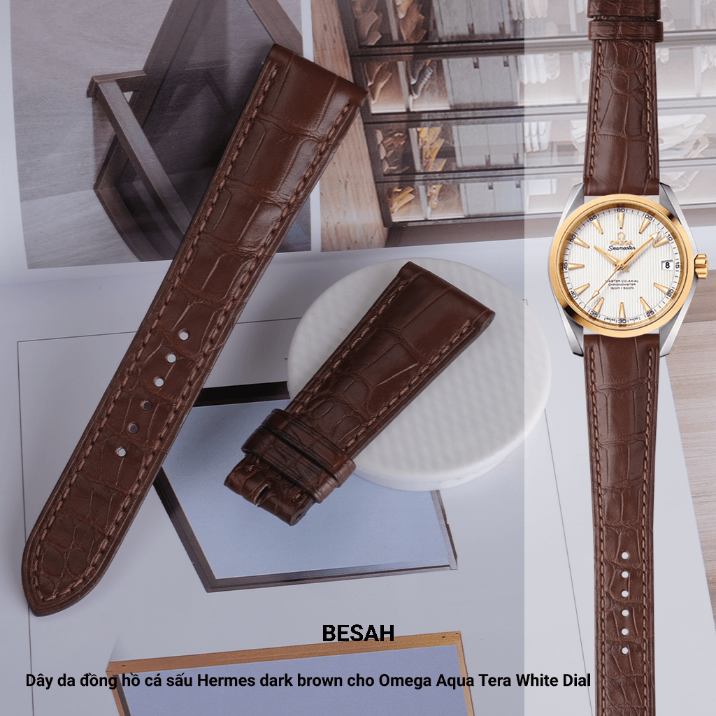 Omega Aqua Terra White Dial
