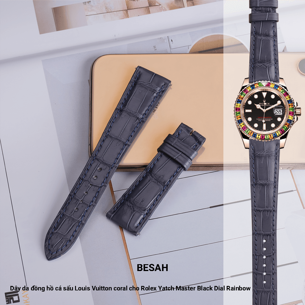 Rolex Yatch Master Black Dial Rainbow