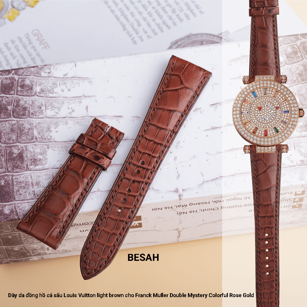 Franck Muller Double Mystery Colorful Rose
