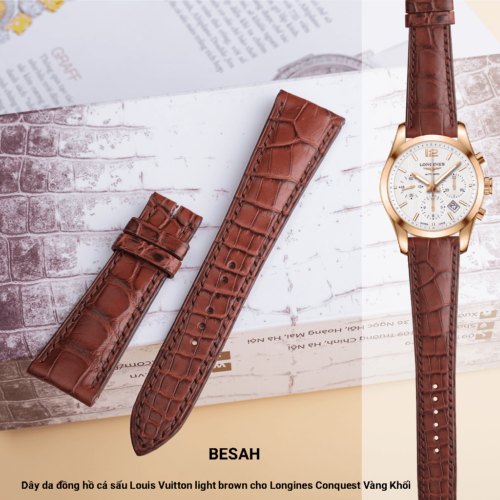 Longines Conquest Vàng Khối