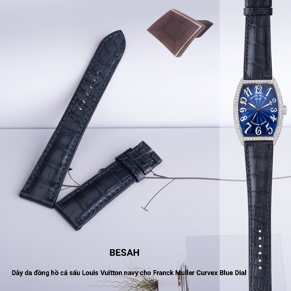Franck Muller Curvex Blue Dial