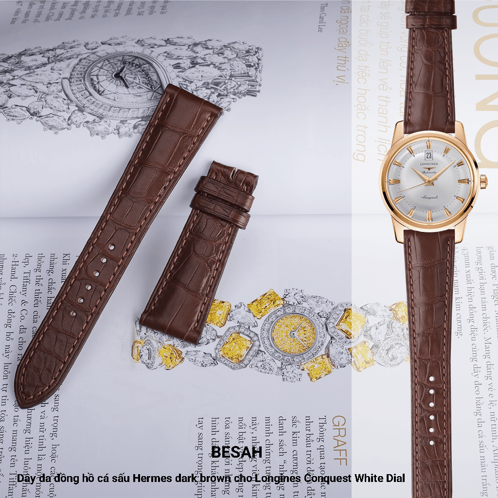 Longines Conquest White Dial
