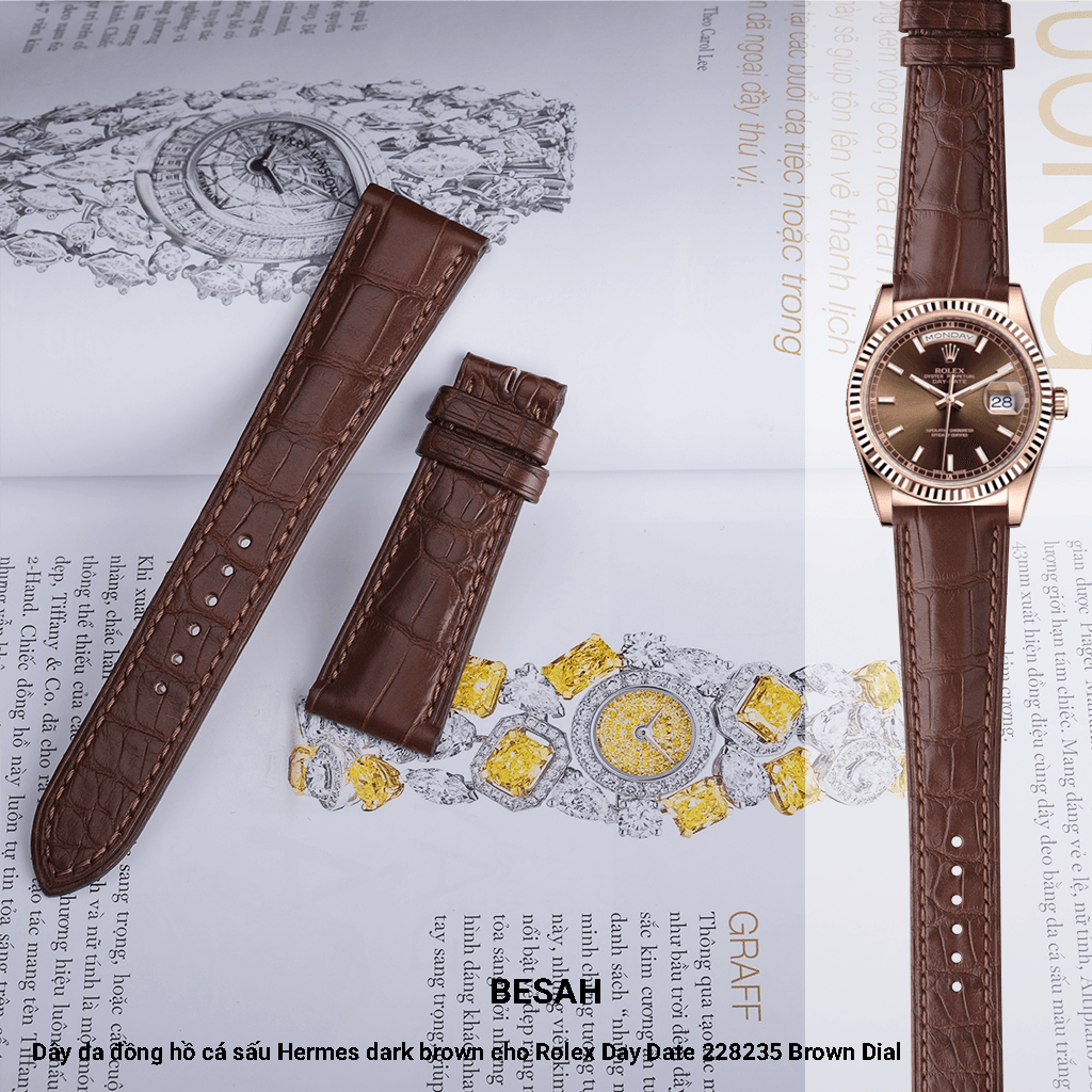 Rolex Day Date 228235 Brown Dial
