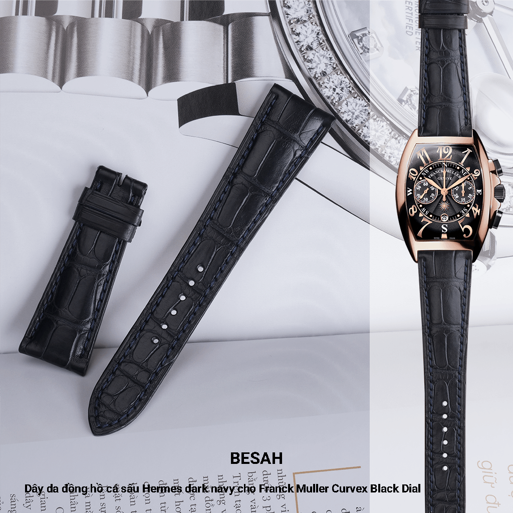 Franck Muller Curvex Black Dial