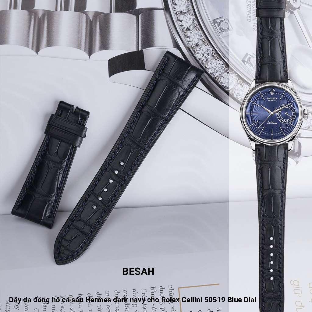 Rolex Cellini 50519 Blue Dial